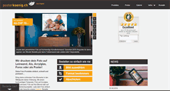 Desktop Screenshot of posterkoenig.ch